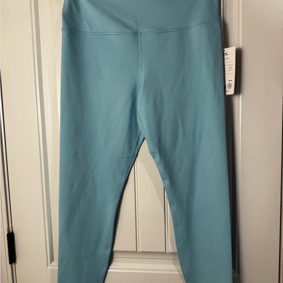 Athleta Pants - Athleta Ultra High Rise Elation Light Blue Leggings